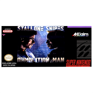 Jogo Demolition Man (Original) - Super Nintendo - Usado